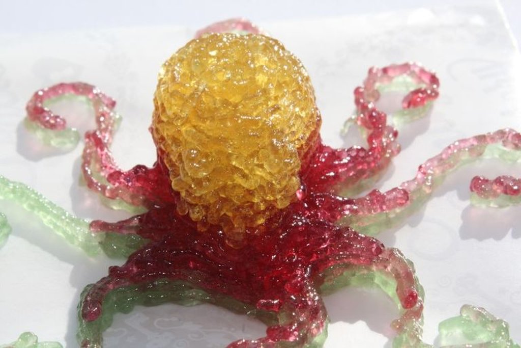 Fruchtgummi-Oktopus