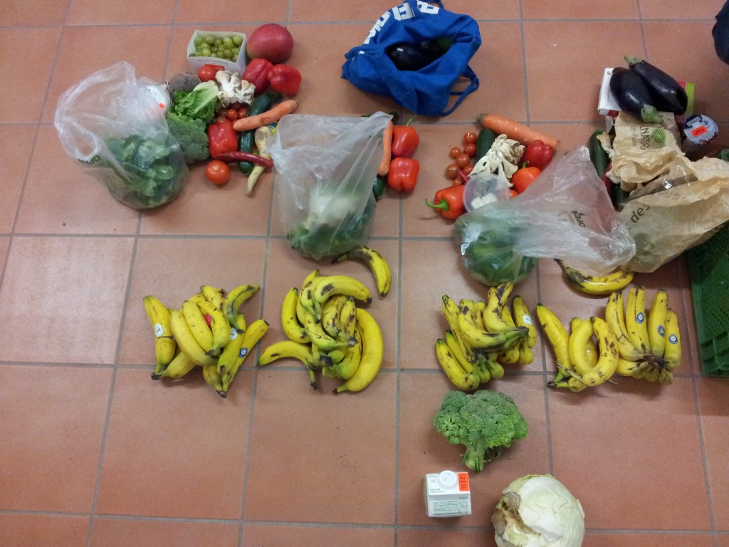 Gerettete Lebensmittel 