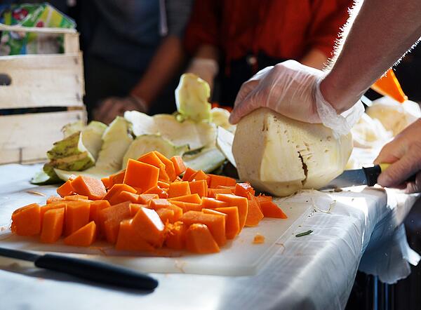 geschnittenes Gemüse